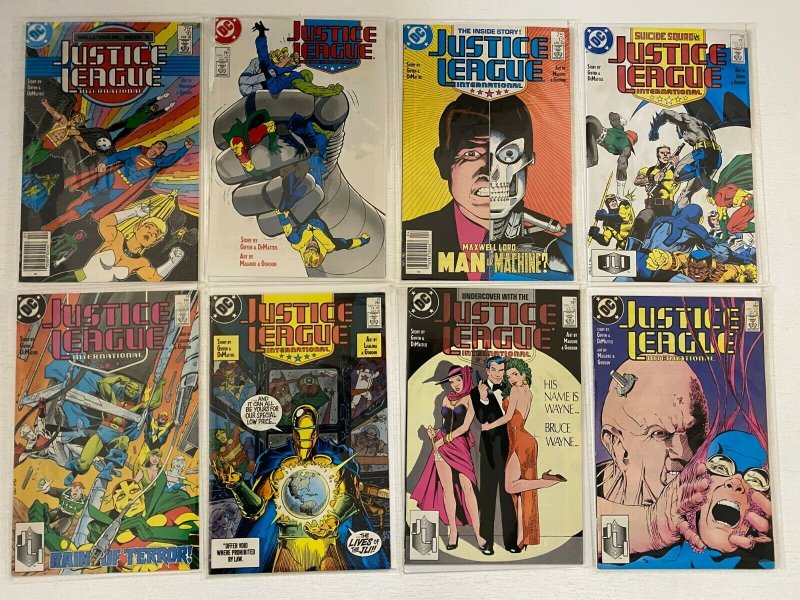 Justice League America lot 49 diff from:#2-50 avg 7.0 (1987-91)