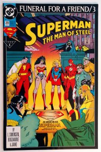 Superman: The Man of Steel #20 (NM, 1993)