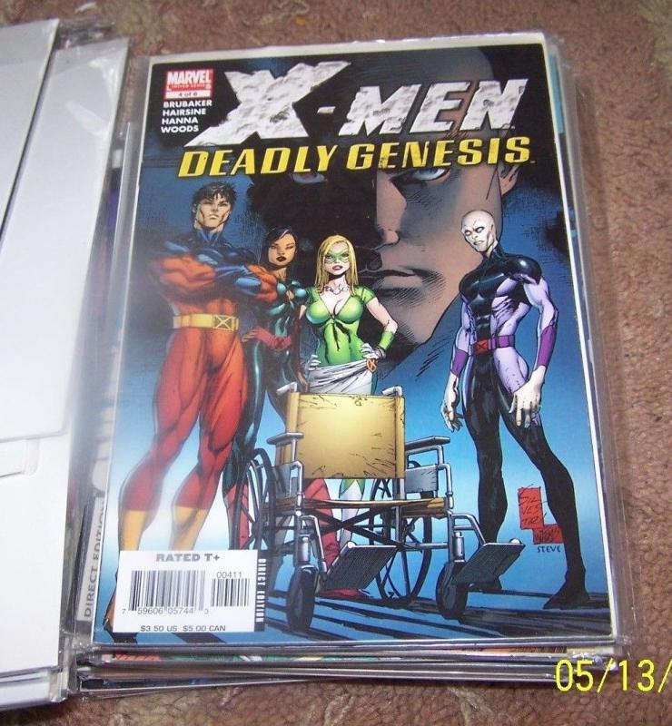 X MEN DEADLY GENESIS COMIC #4  MINI SERIES 1ST VULCAN 