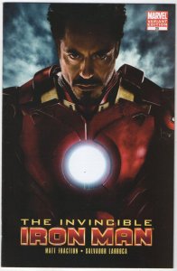 Invincible Iron Man #25 Photo Cover (2010)  NM+ 9.6 to NM/M 9.8  original owner