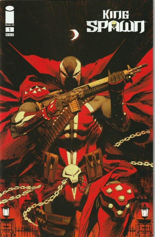 King Spawn # 1 Murphy Cover D NM Image  