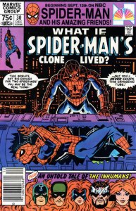 What If ? (Vol. 1) #30 (Newsstand) VF ; Marvel | Spider-Man Clone