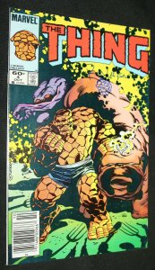 The Thing #4 (8.0) 1983 Signed with Thing Remark art by Ron Wilson