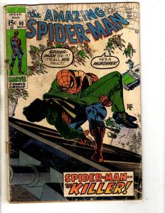 Amazing Spider-Man # 90 GD Marvel Comic Book Goblin Silver Age Stan Lee JG9