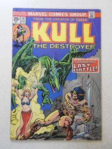 Kull the Destroyer #15 (1974) VG+ Condition MVS intact! moisture stain