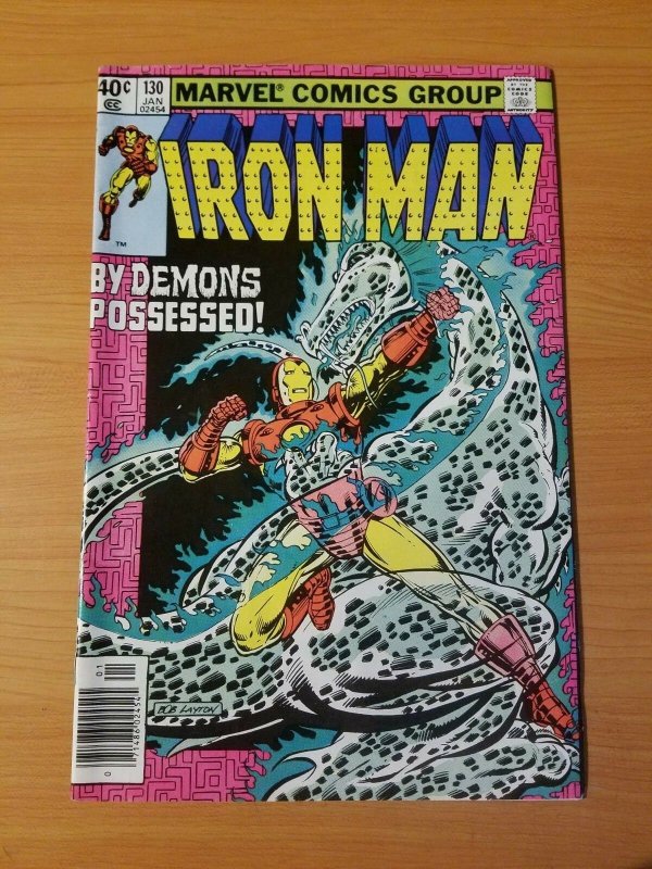The Invincible Iron Man #130 ~ VERY FINE - NEAR MINT NM ~ (1980, Marvel Comics)