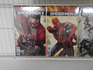 Spider-Men II #1 Variant Edition,2,3,4,5 Beautiful Complete Set! Avg NM- Cond!