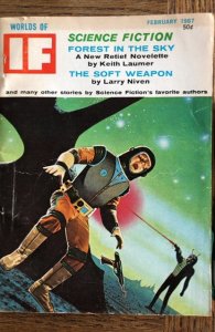 Worlds of IF, FEB 1967,very good,162p