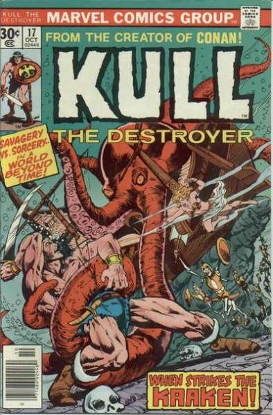 Kull the Conqueror (1971 series) #17, VF- (Stock photo)