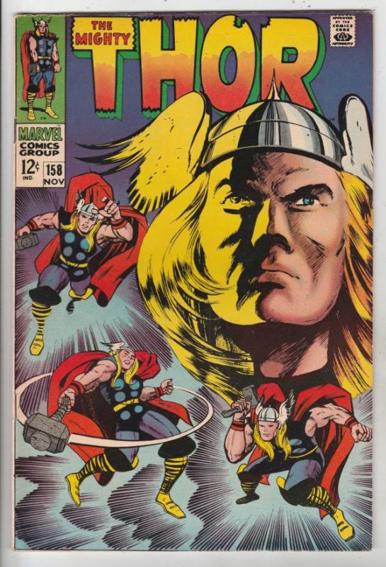 Thor, the Mighty #158 (Nov-68) VF/NM High-Grade Thor