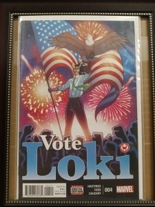 Vote Loki #4 (2016)  NEAR MINT NM.  N180x