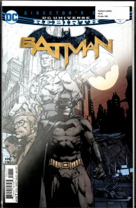 Batman #1 Director's Cut Cover (2017) Batman [Key Issue]
