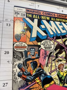 The Uncanny X-Men #110 (1978, Marvel) 1st Warhawk, Danger Room Battle, VF+