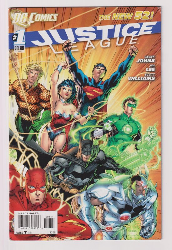 DC Comics! Justice League! Issue #1! The New 52!