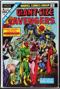 Giant-Size Avengers #4 (1975) The Avengers