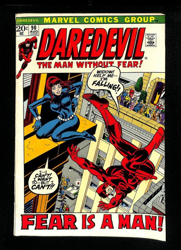 Daredevil #90 Black Widow!