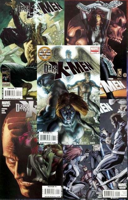 DARK X MEN (2010) 1-5  complete series!