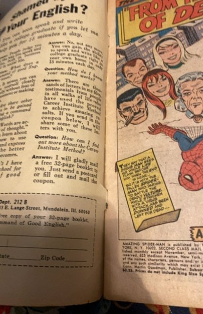 The Amazing Spider-Man #49 (1967)vulture/Kraven hunter low grade