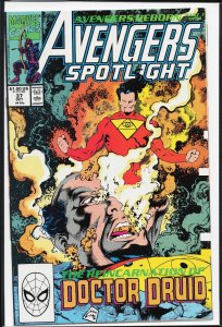 Avengers Spotlight #37 (1990) Doctor Druid