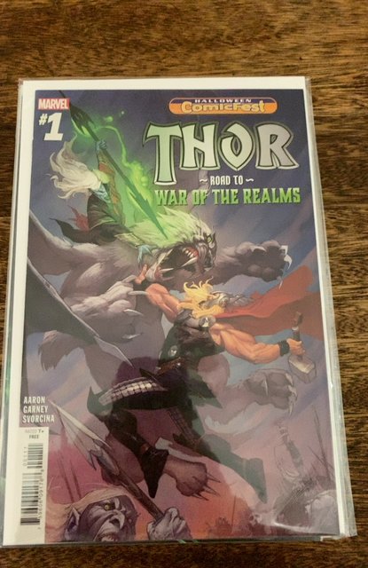 Thor: Road to Watch of the Realms Halloween Comicfest