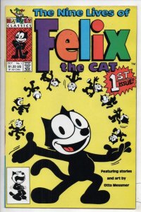 FELIX the CAT #1, NM-, Harvey Classics, 1991, Messmer, Nine Lives