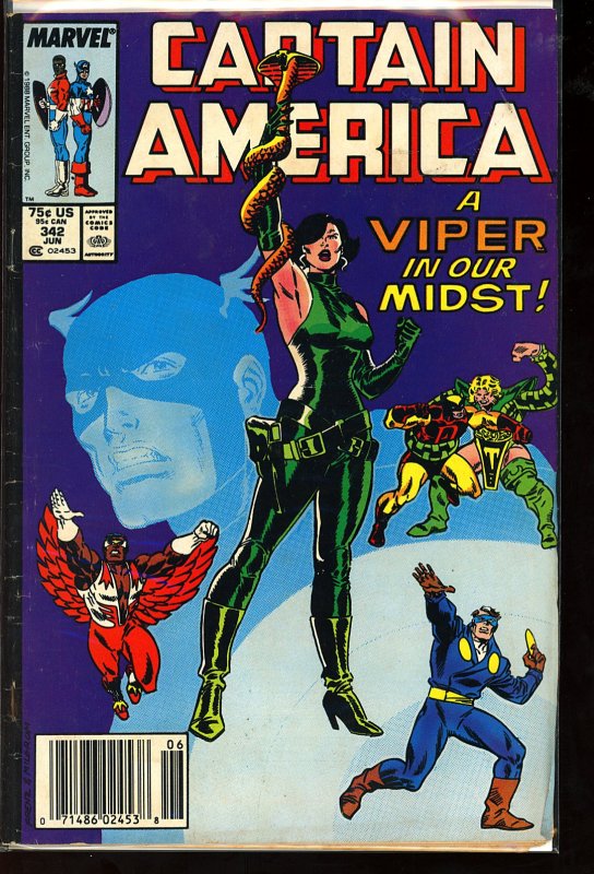 Captain America #342 (1988)