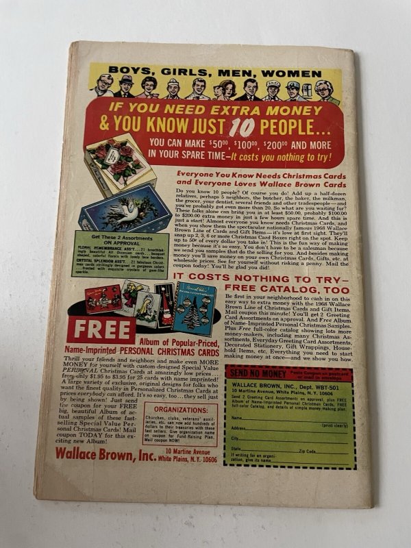 Captain America 105 Very Good Vg 4.0 Marvel 1968