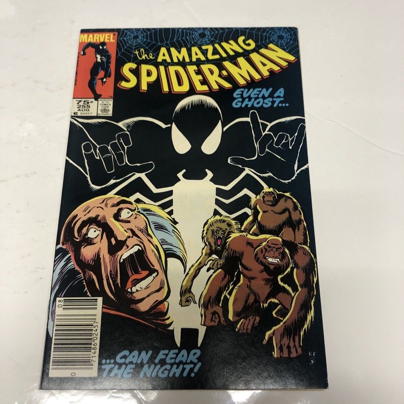 The Amazing Spider-Man (1983) # 255 (VF) Canadian Price Variant • CPV • Stern