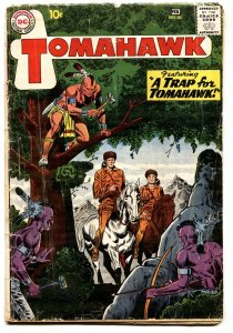 Tomahawk #66 1960-DC-Indian trap cover-comic book