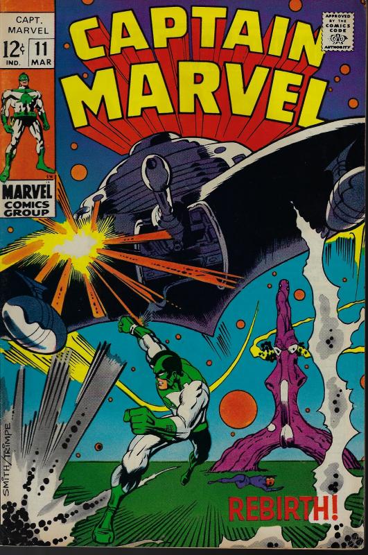 Captain Marvel #11 (Marvel, 1969) F+/VF-