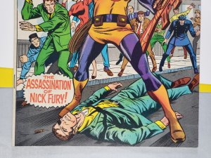 Nick Fury Agent of Shield #15 1969 Marvel Comics 1st Appearance of Bull's Eye