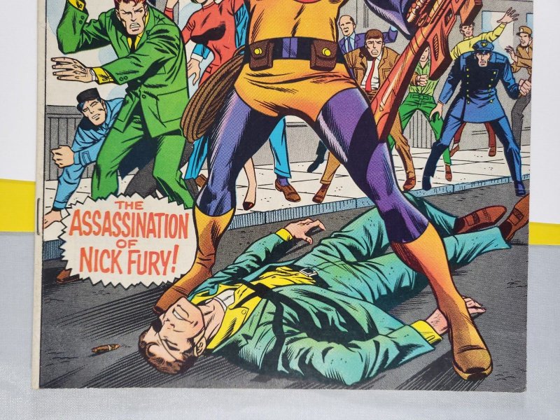 Nick Fury Agent of Shield #15 1969 Marvel Comics 1st Appearance of Bull's Eye