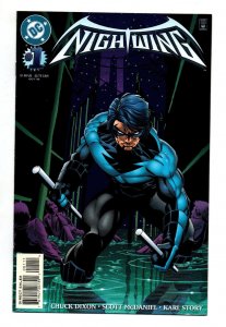 Nightwing #1 - 1st mention Bludhaven - 1996 - VF