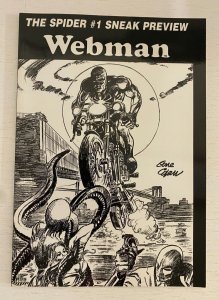 Webman #1 Instant Ink Gene Colon 8.0 VF (2001) The Spider Sneak Preview