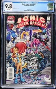 Sonic Super Special #11 1999 Archie CGC 9.8 Only 9.8 copy on census White Pages