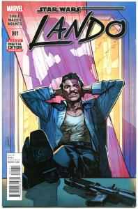 STAR WARS LANDO #1, VF+, Luke Skywalker, Maleev, 2015, more SW in store