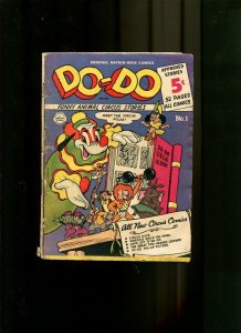 DO-DO 1-1966-5 CENTS-FUNNY ANIMALS AND CLOWNS G/VG