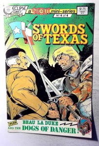 Swords of Texas #4 (1988) Eclipse Comics 1st Print Comic Book