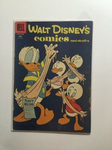 Walt Disneys Comics 206 Very Good Vg 4.0 Dell Publishing