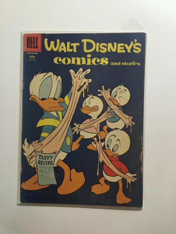 Walt Disneys Comics 206 Very Good Vg 4.0 Dell Publishing 