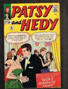 Patsy & Hedy #93 ~ Hedys Romantic Trap ~ 1963 (8.5) WH