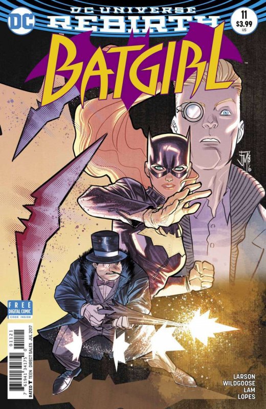 Batgirl (5th Series) #11A VF/NM ; DC | Rebirth Son of Penguin 5