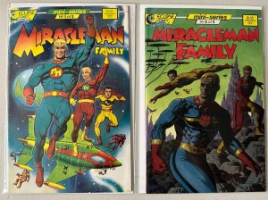 Miracleman Family set #1-2 Eclipse 2 different books 8.0 VF (1988)