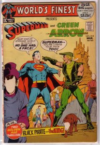 World's Finest Comics   #210 GD Superman/Green Arrow