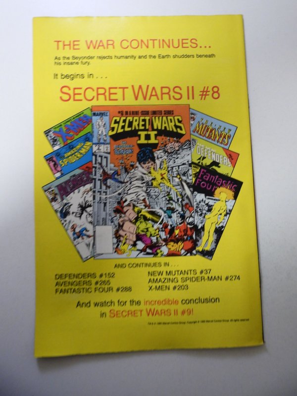 The Amazing Spider-Man #273 (1986) FN Condition