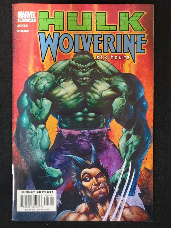 Hulk Wolverine Six Hours #1 2 3 4 Complete Mini Series 2003 Marvel VF