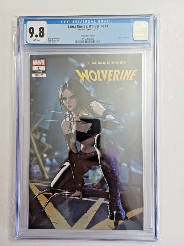 Laura Kinney Wolverine #1 Li Variant Comic Mint Edition - 2025 - CGC 9.8
