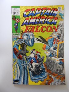 Captain America #141 (1971) FN/VF condition overspray