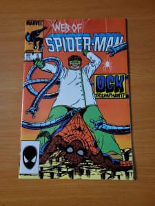 Web of Spider-Man #5 Direct Market Edition ~ NEAR MINT NM ~ 1985 Marvel Comics