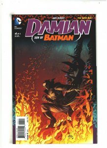 Damian Son of Batman #4 NM- 9.2 DC Comics 2014 Robin